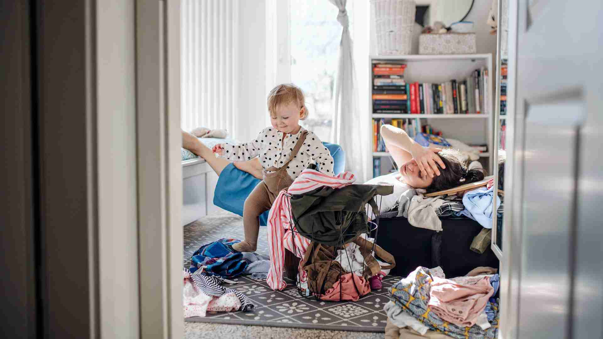 messy home